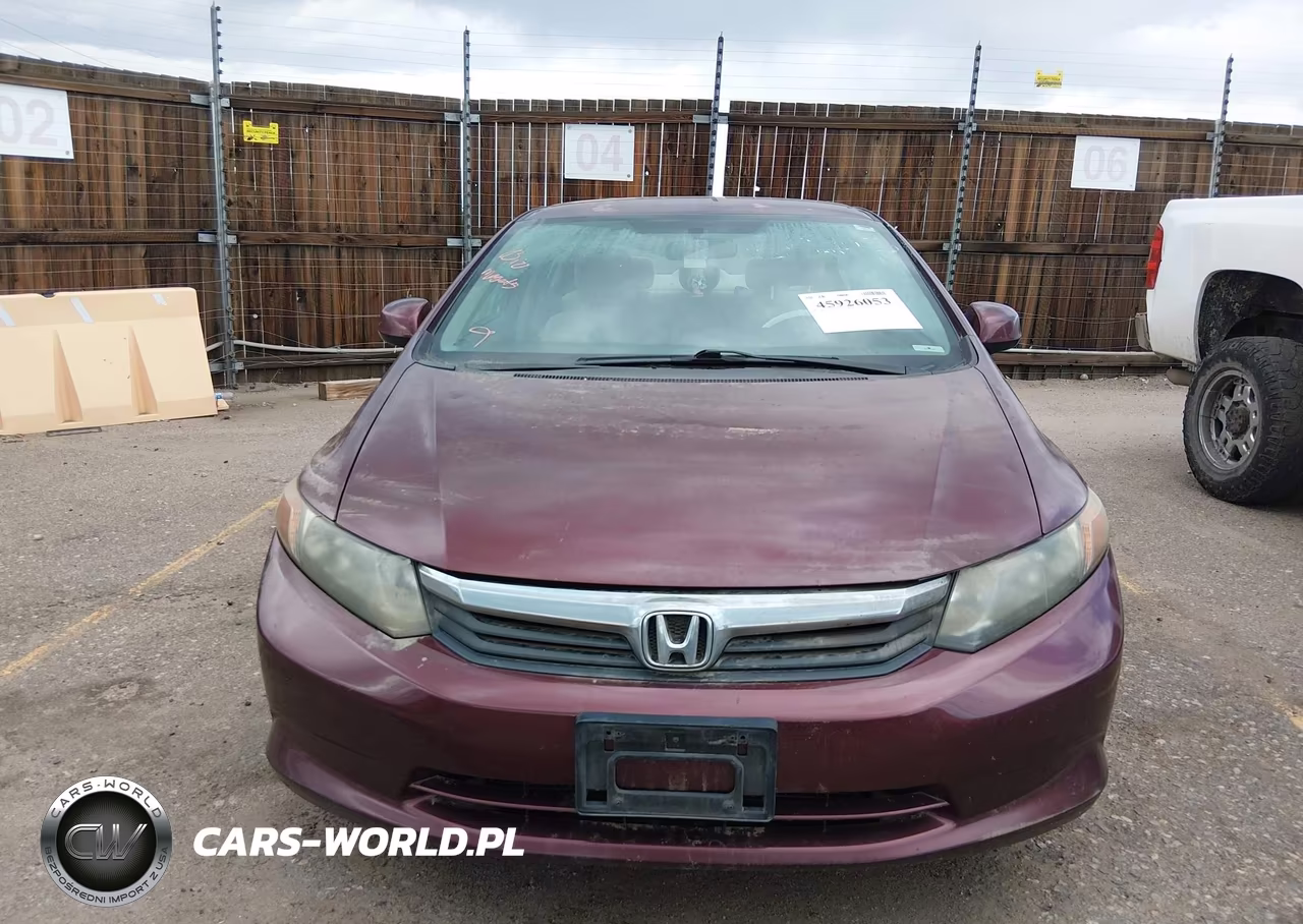 2012 Honda Civic Lx VIN:2HGFB2F58CH550812 - 12