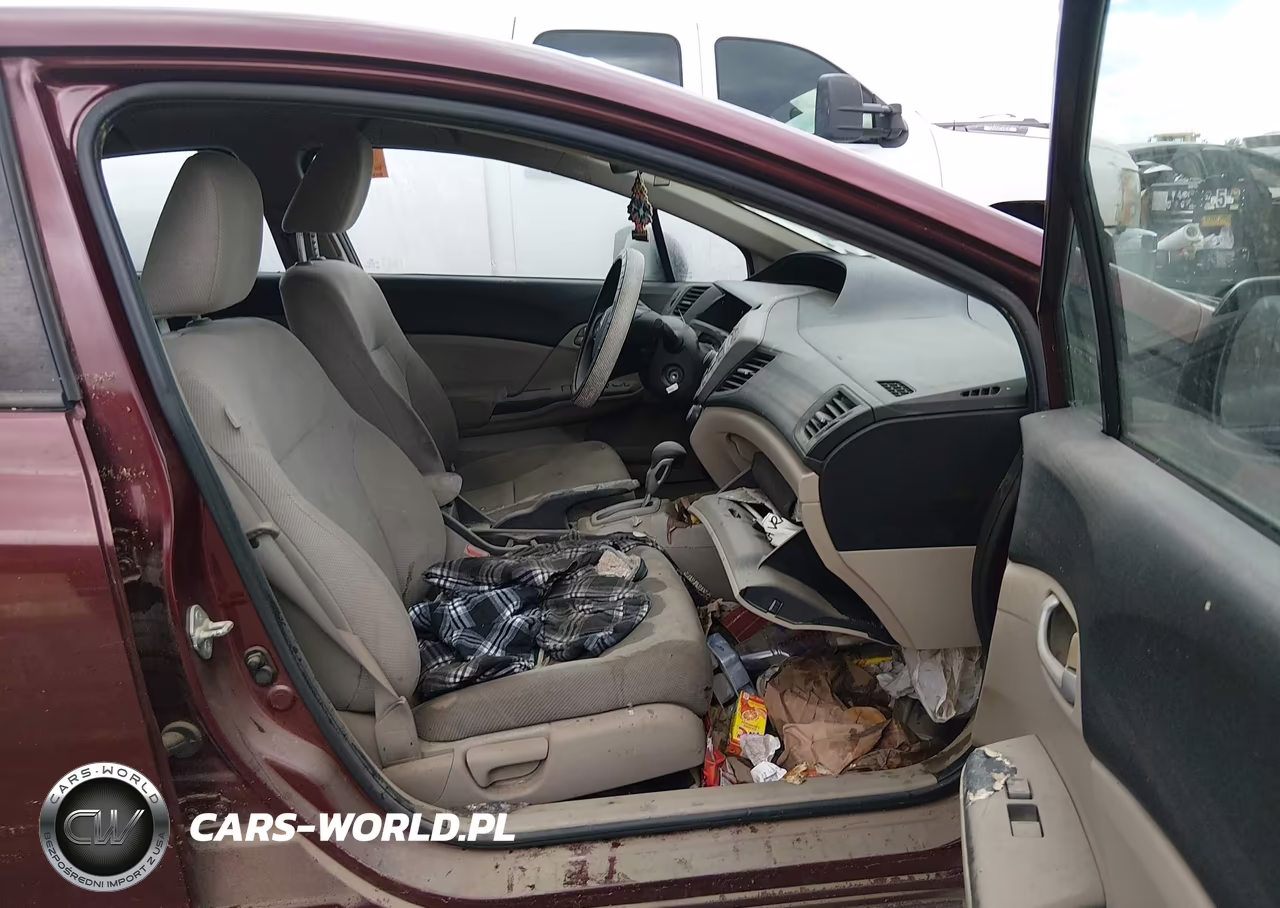 2012 Honda Civic Lx VIN:2HGFB2F58CH550812 - 5