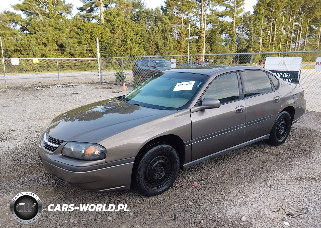 2003 Chevrolet Impala VIN:2G1WF52E639317329 - 2