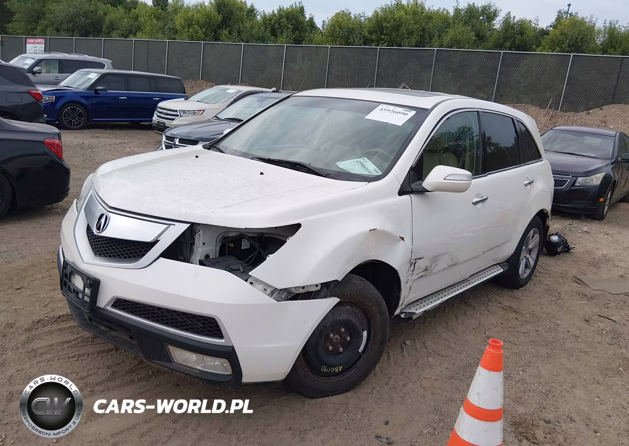 2012 Acura Mdx Technology VIN:2HNYD2H32CH504481 - 2