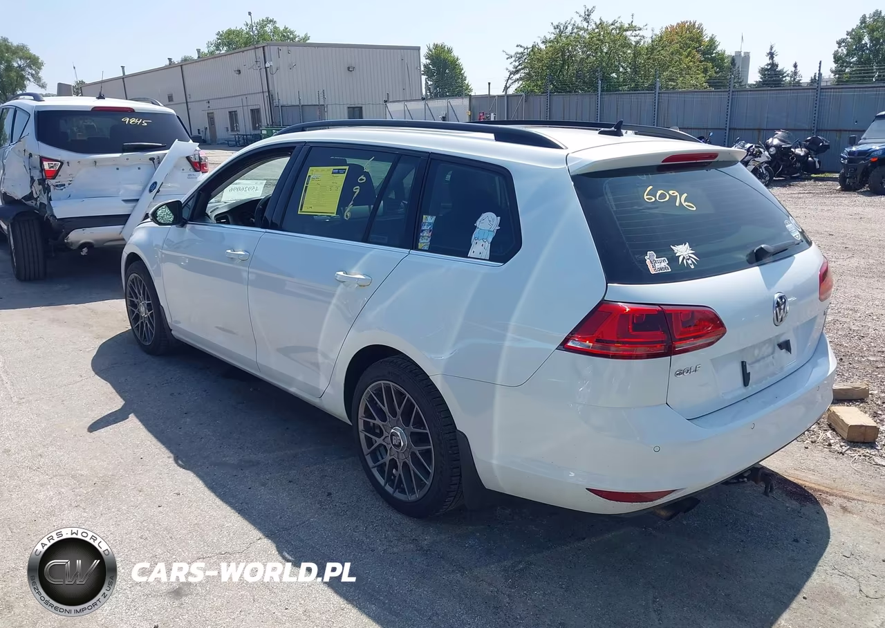 2015 Volkswagen Golf Sportwagen Tdi Se 4-Door VIN:3VWFA7AU4FM513790 - 3
