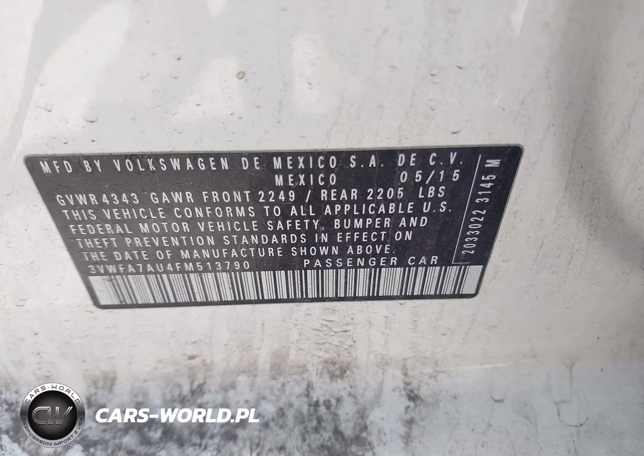 2015 Volkswagen Golf Sportwagen Tdi Se 4-Door VIN:3VWFA7AU4FM513790 - 9