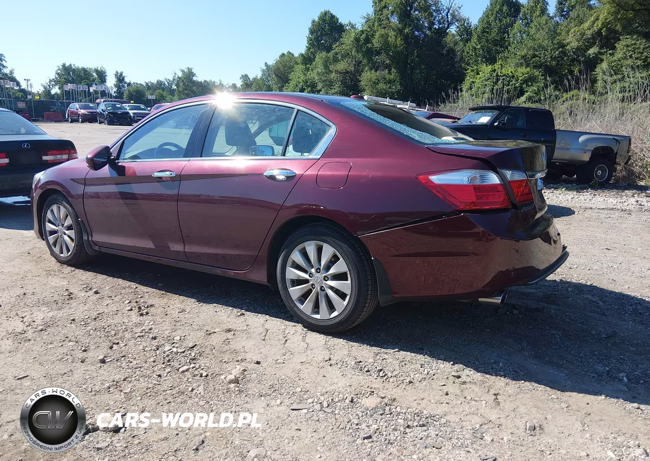 2015 Honda Accord Ex-L V-6 VIN:1HGCR3F87FA013091 - 3