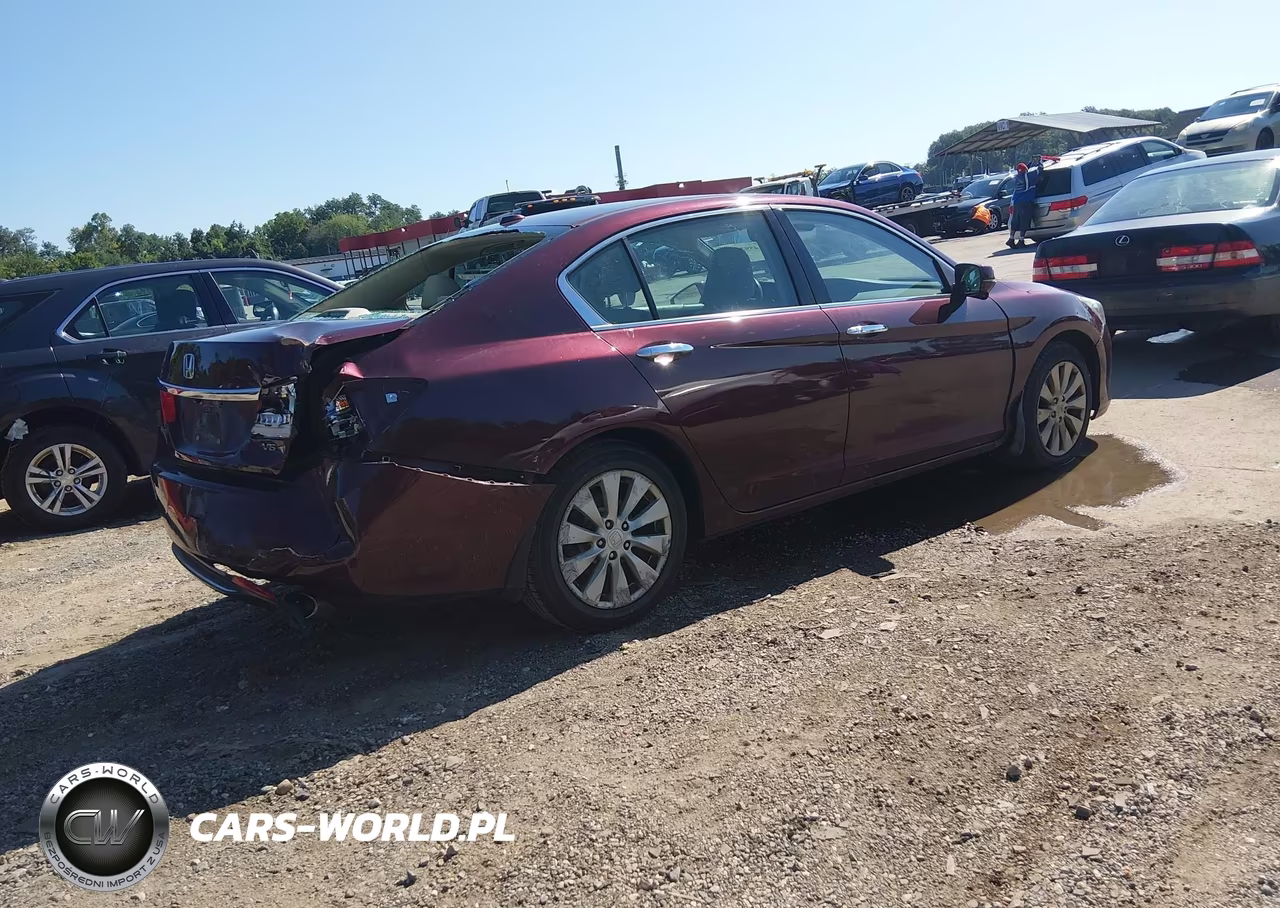 2015 Honda Accord Ex-L V-6 VIN:1HGCR3F87FA013091 - 4