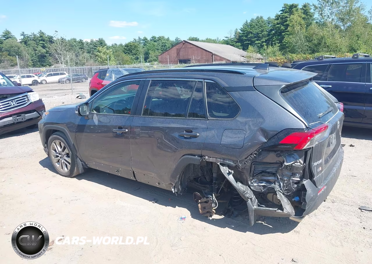 2019 Toyota Rav4 Xle Premium VIN:JTMA1RFVXKD516077 - 3