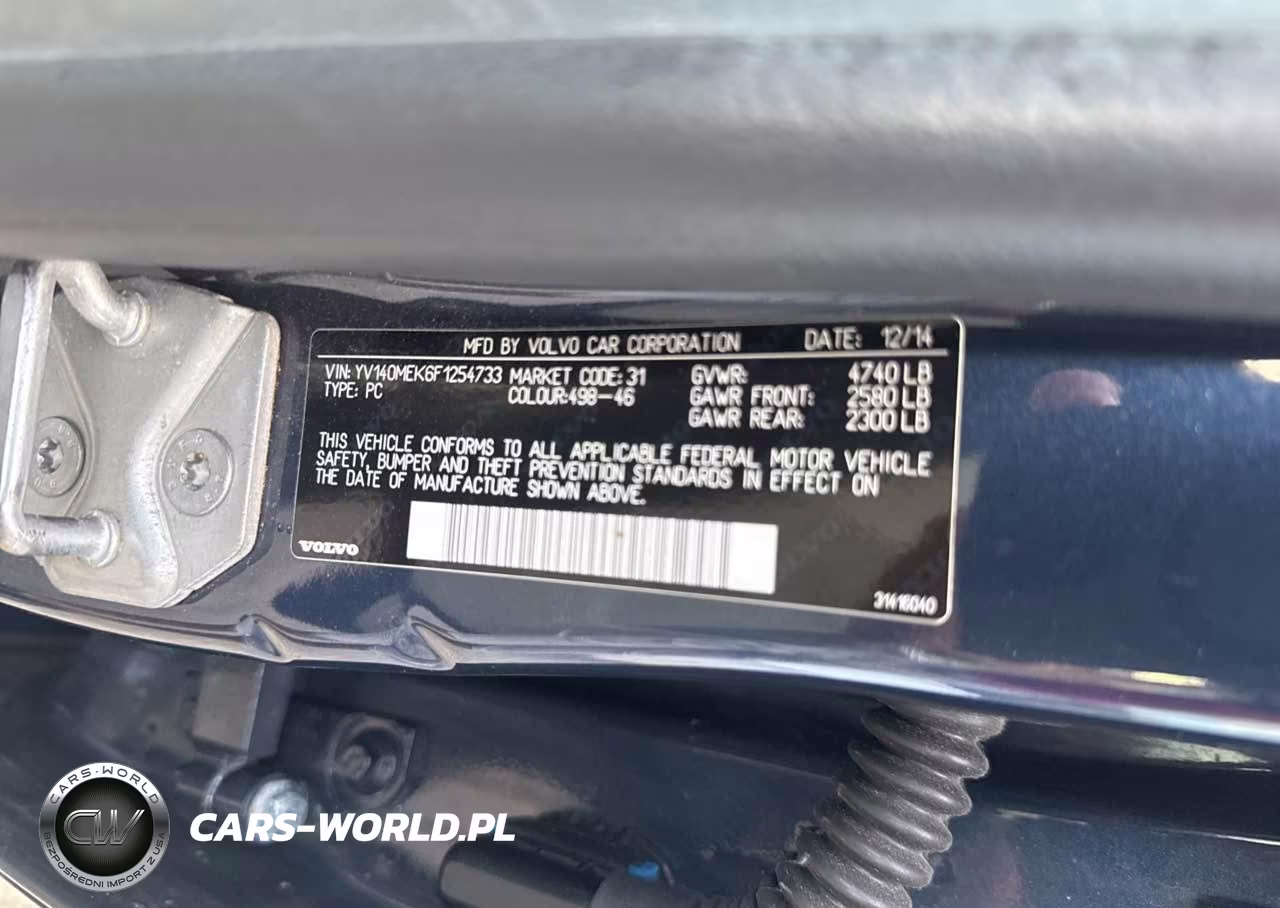2015 Volvo V60 Premier VIN:YV140MEK6F1254733 - 9
