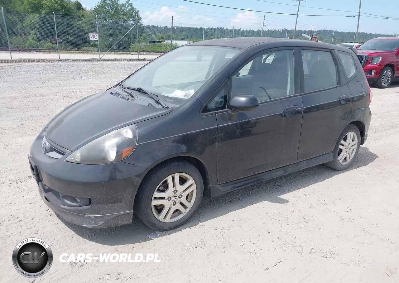 2008 Honda Fit Sport VIN:JHMGD37648S049330 - 2