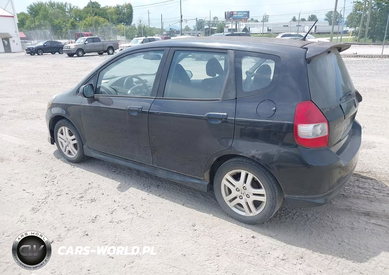 2008 Honda Fit Sport VIN:JHMGD37648S049330 - 3