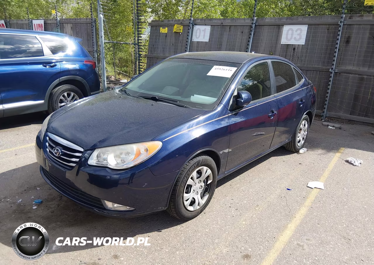 2010 Hyundai Elantra Gls VIN:KMHDU4AD3AU086795 - 2