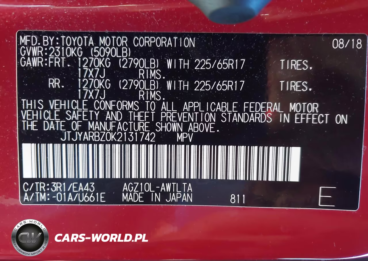 2019 Lexus Nx 300 F Sport VIN:JTJYARBZ0K2131742 - 9