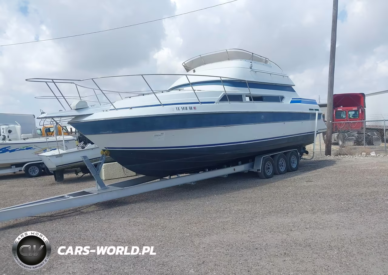 1990 Carver 3067 Santego VIN:CDRL6028I990 - 2