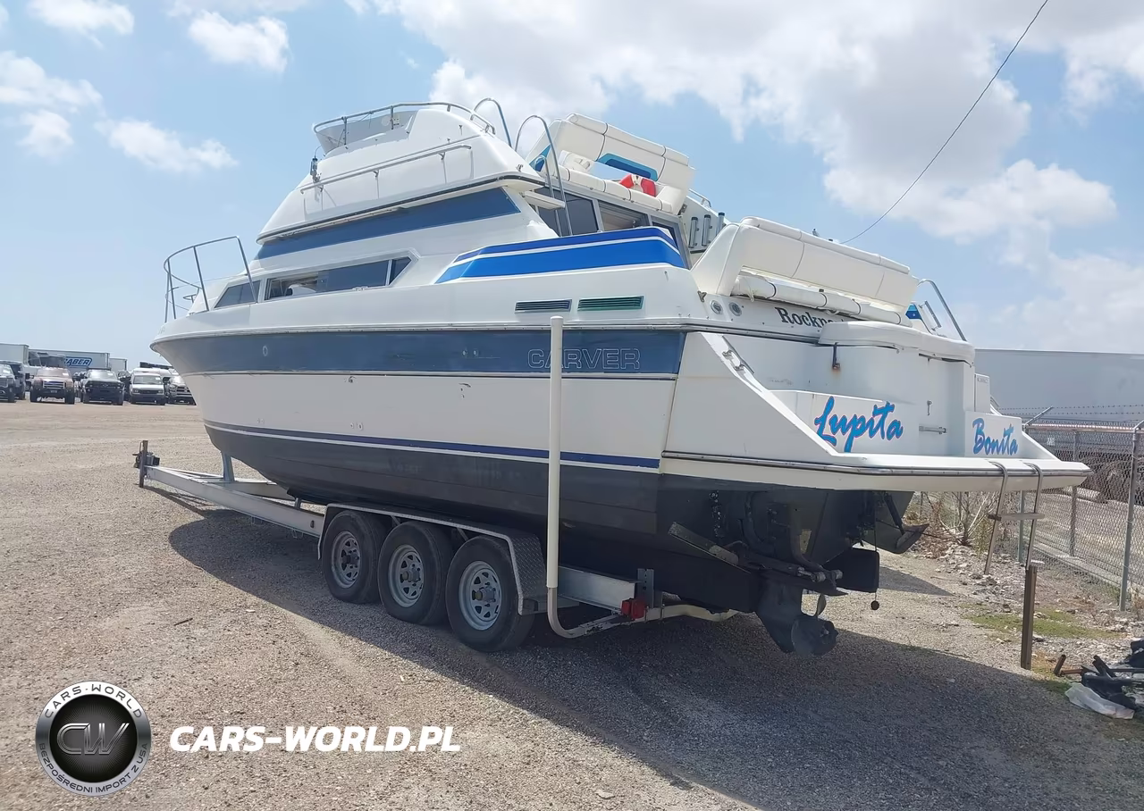 1990 Carver 3067 Santego VIN:CDRL6028I990 - 3