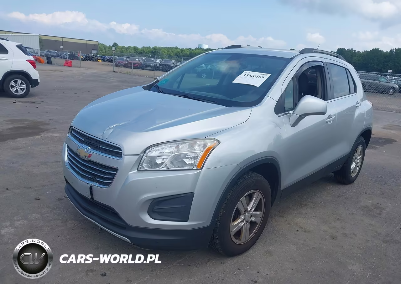 2016 Chevrolet Trax Lt VIN:KL7CJPSBXGB587062 - 2