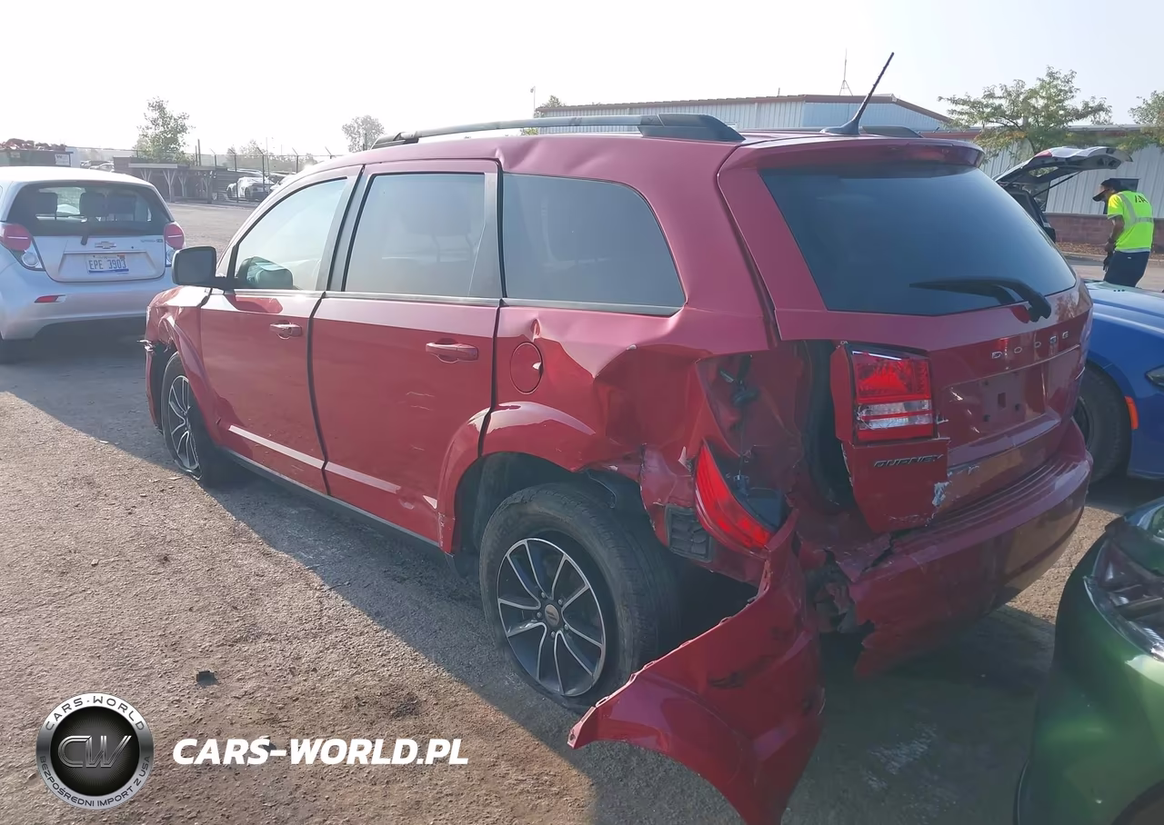 2018 Dodge Journey Se VIN:3C4PDCAB3JT383604 - 3