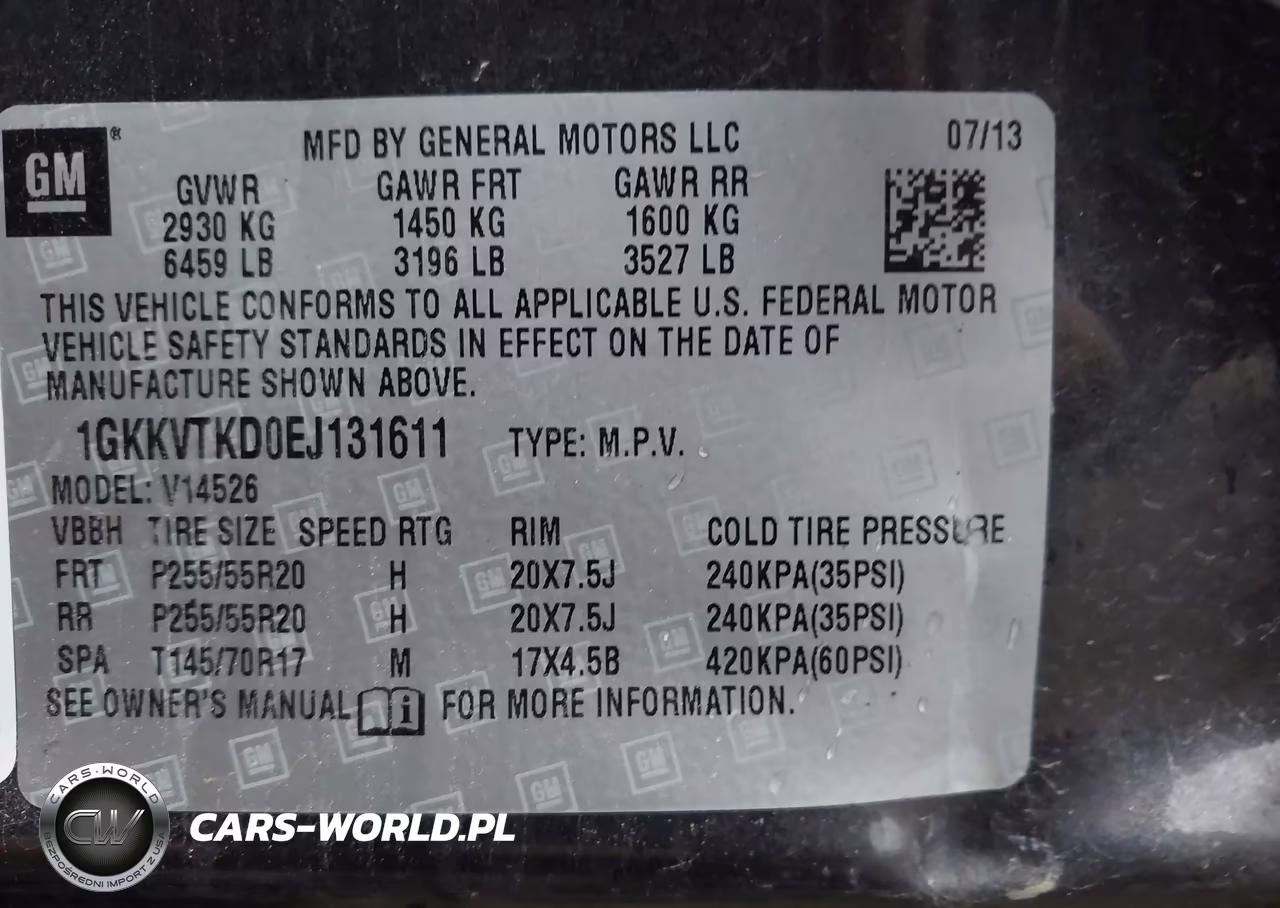 2014 GMC Acadia Denali VIN:1GKKVTKD0EJ131611 - 9