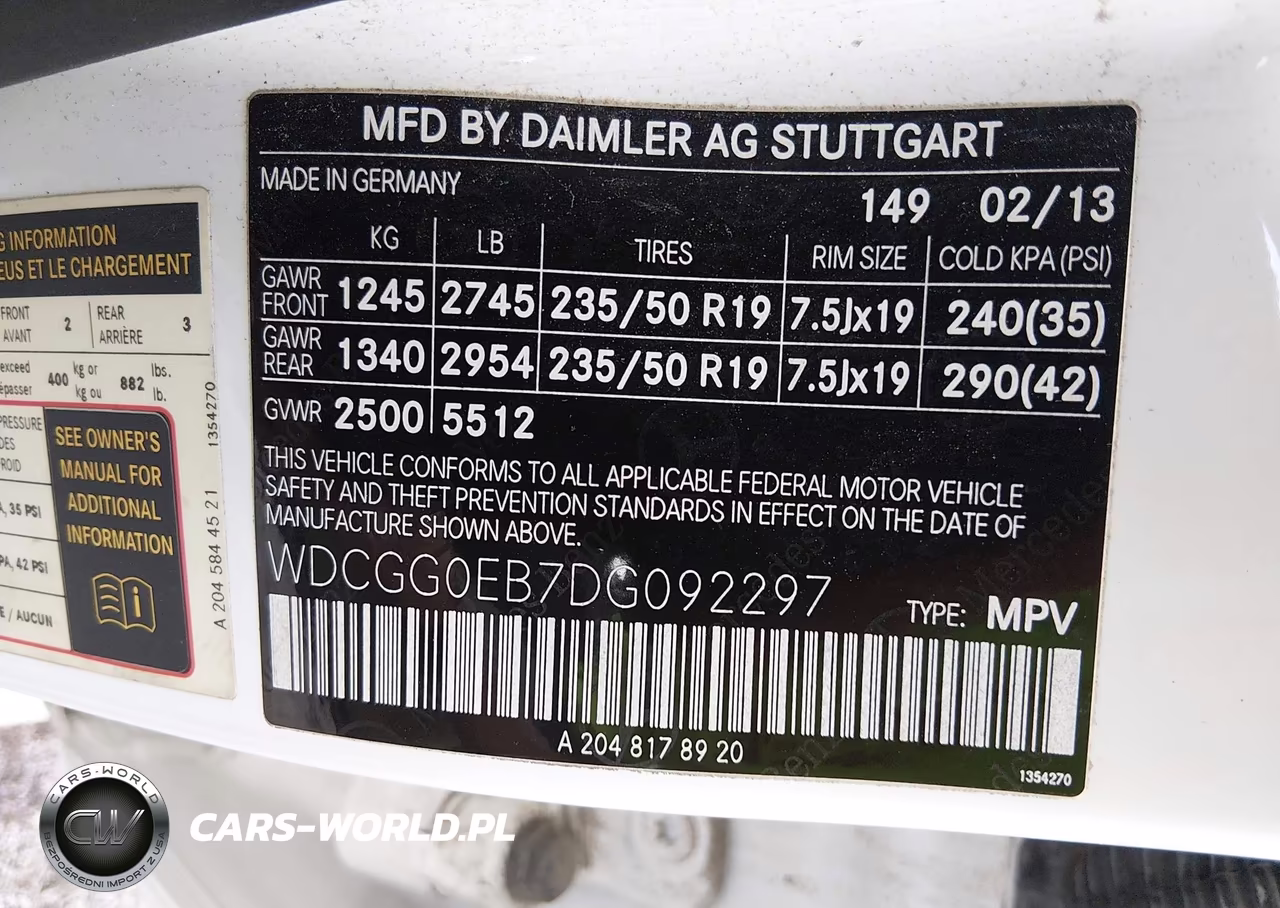 2013 Mercedes-Benz Glk 250 Bluetec 4Matic VIN:WDCGG0EB7DG092297 - 9