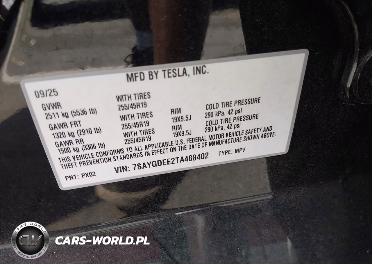 2026 Tesla Model Y All-Wheel Drive-Long Range Launch Series-Premium All-Wheel Drive VIN:7SAYGDEE2TA488402 - 9