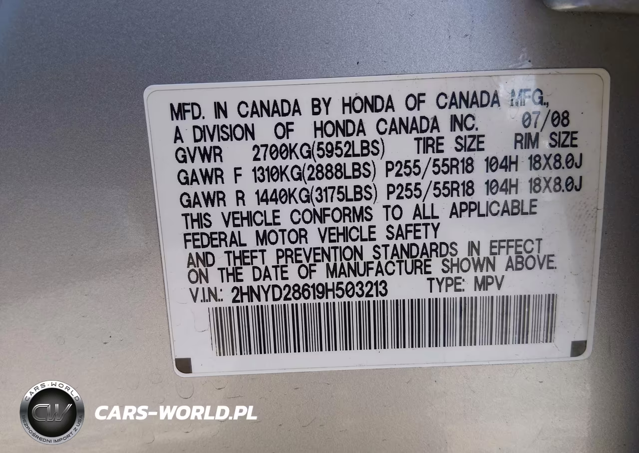 2009 Acura Mdx Technology Package VIN:2HNYD28619H503213 - 9