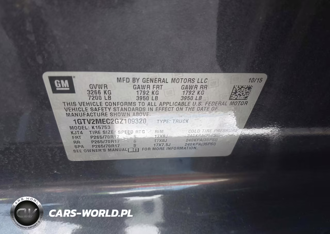 2016 GMC Sierra 1500 Sle VIN:1GTV2MEC2GZ109320 - 9