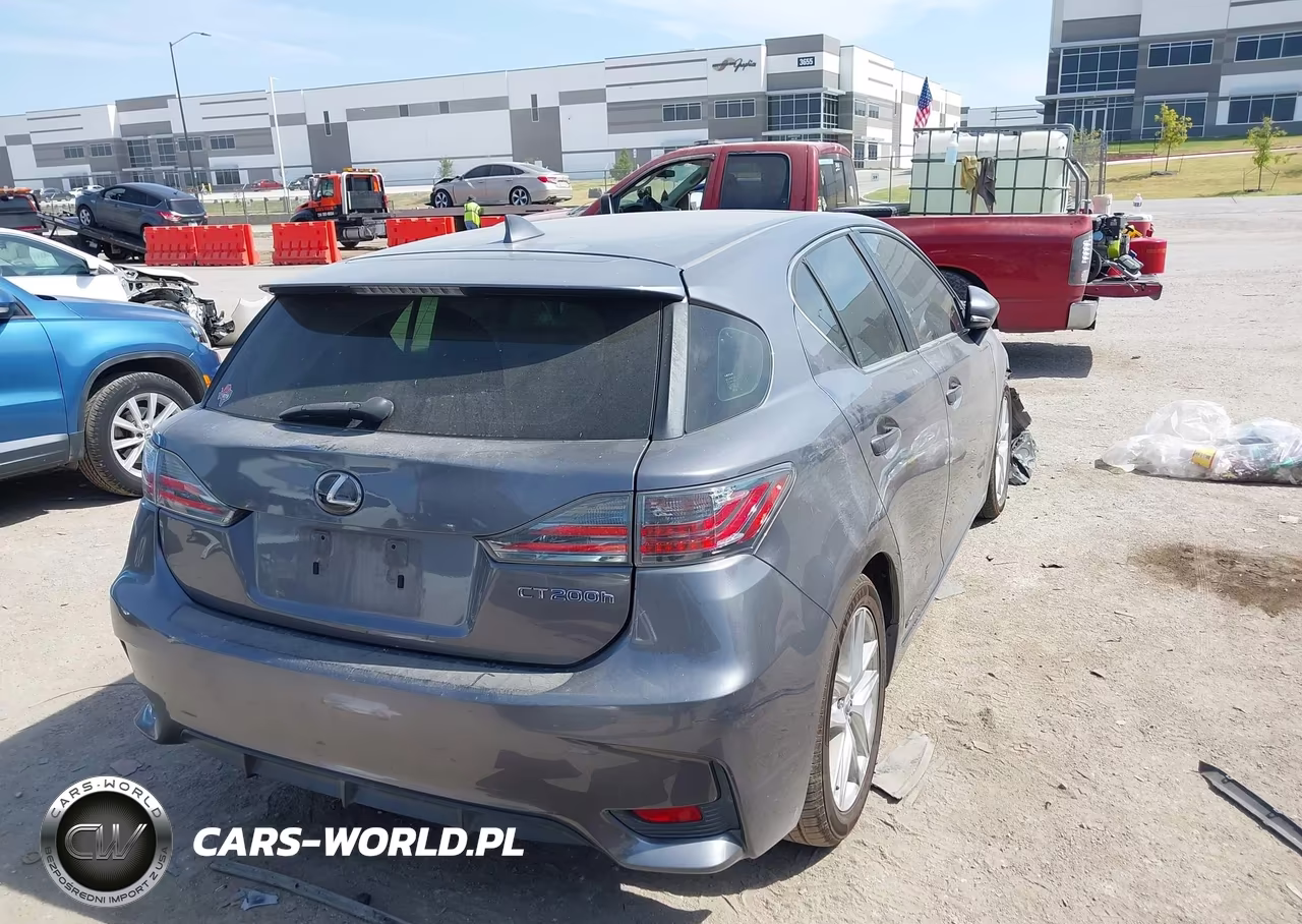 2014 Lexus Ct 200H VIN:JTHKD5BH4E2180364 - 4