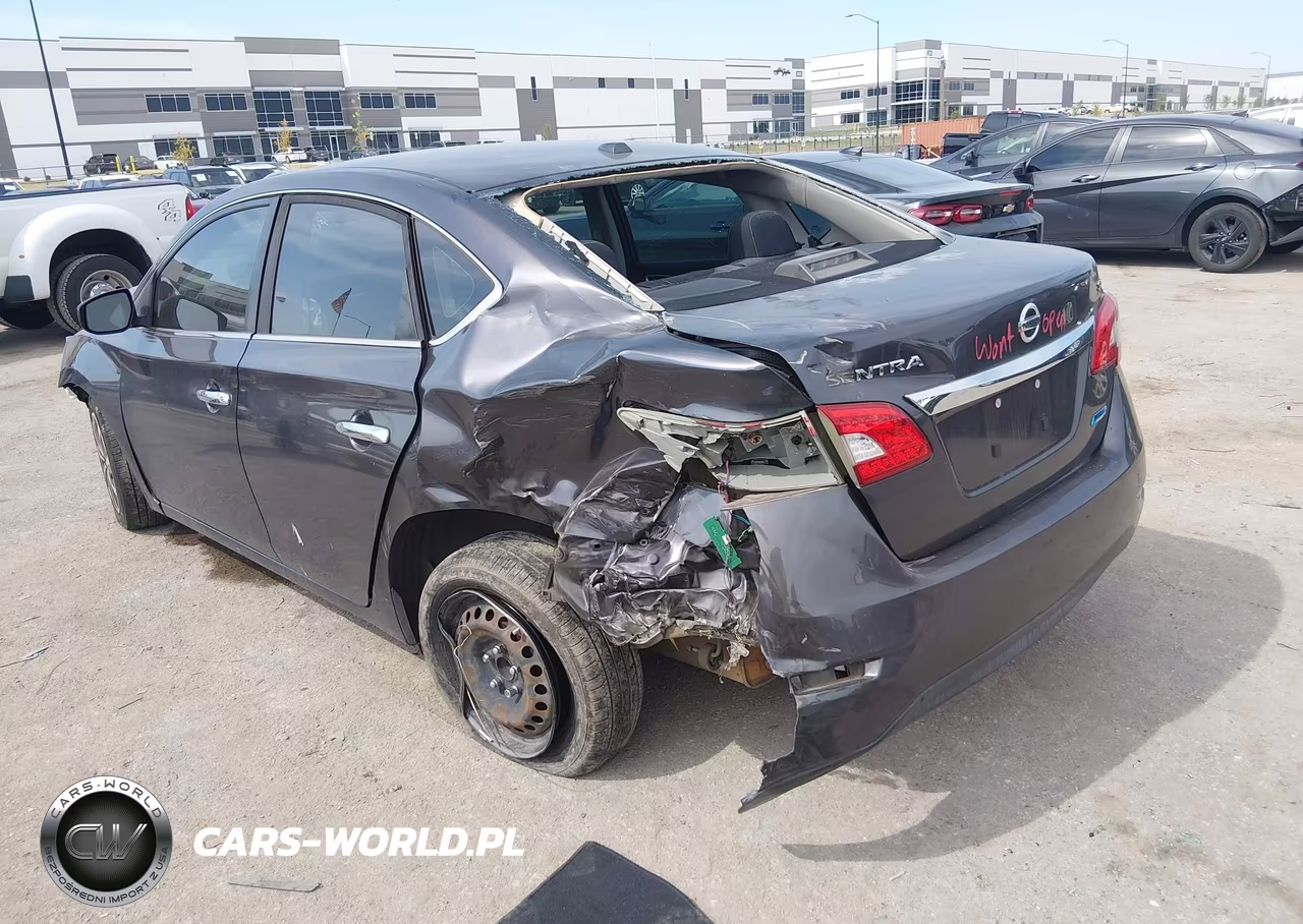 2014 Nissan Sentra Sv VIN:3N1AB7AP0EY263530 - 3