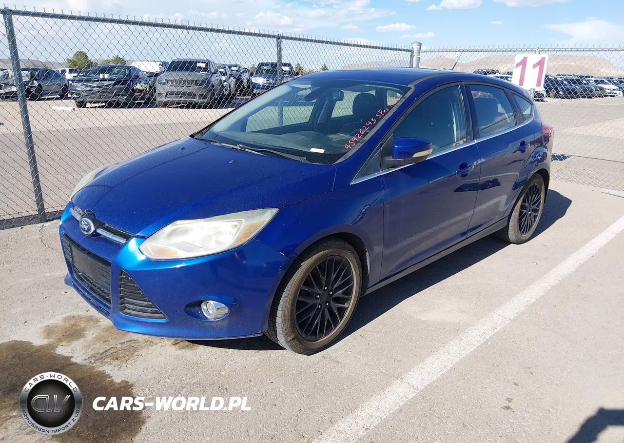 2012 Ford Focus Sel VIN:1FAHP3M20CL413864 - 2