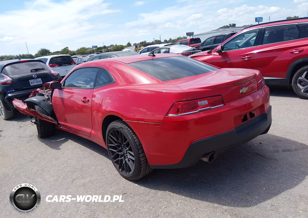 2015 Chevrolet Camaro 2Ls VIN:2G1FB1E31F9198222 - 3