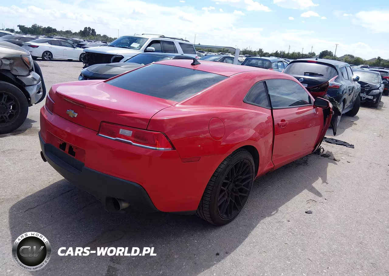 2015 Chevrolet Camaro 2Ls VIN:2G1FB1E31F9198222 - 4