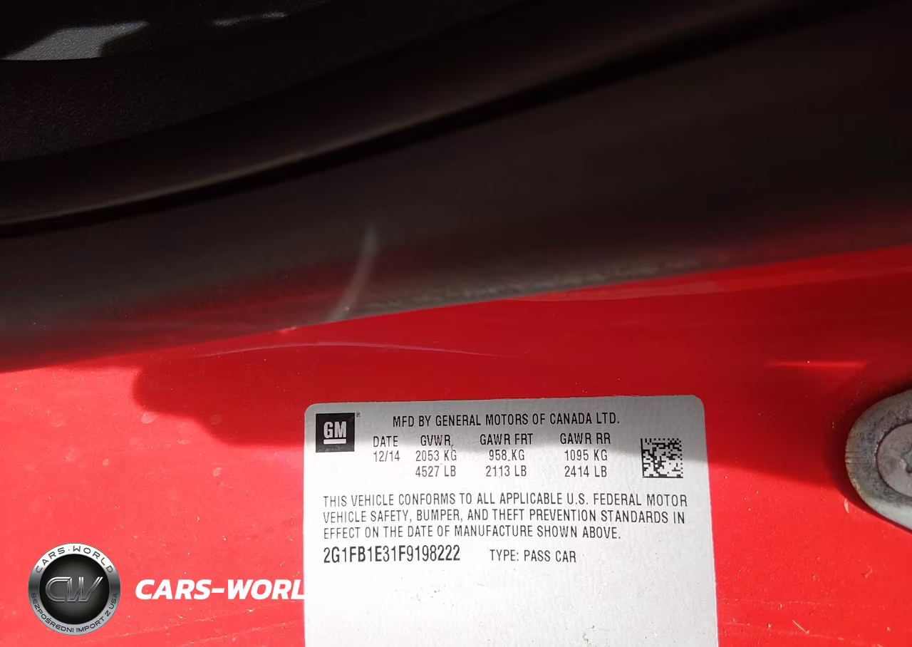 2015 Chevrolet Camaro 2Ls VIN:2G1FB1E31F9198222 - 9