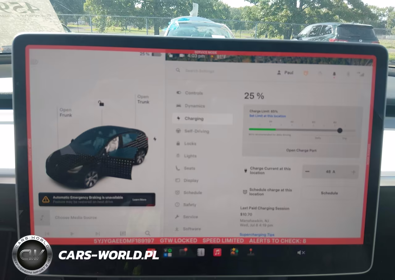 2021 Tesla Model Y Long Range Dual Motor All-Wheel Drive VIN:5YJYGAEE0MF189197 - 17