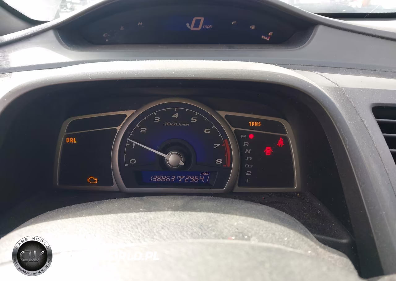 2008 Honda Civic Lx VIN:2HGFA16568H524049 - 7
