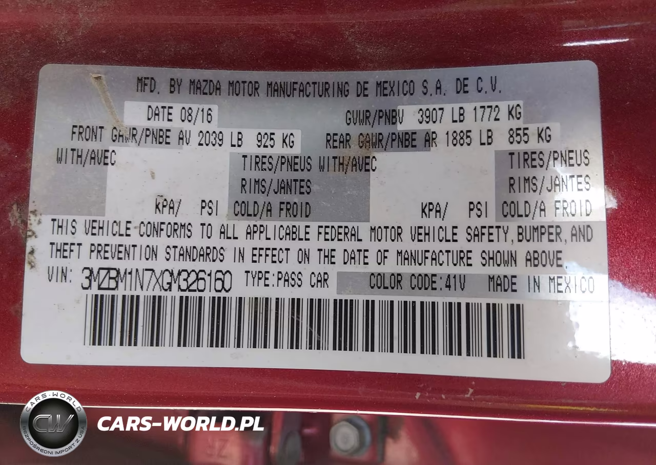 2016 Mazda Mazda3 I Grand Touring VIN:3MZBM1N7XGM326160 - 9