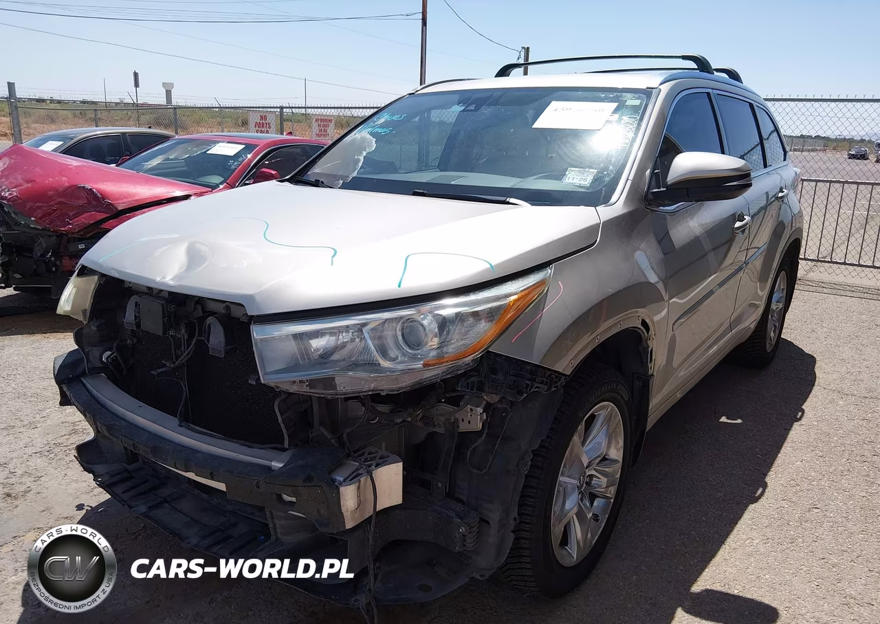 2016 Toyota Highlander Limited V6 VIN:5TDYKRFH4GS131874 - 2