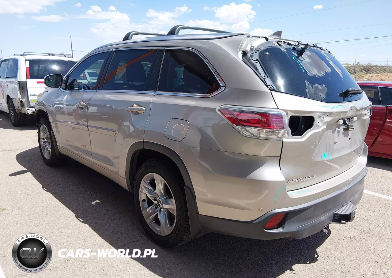 2016 Toyota Highlander Limited V6 VIN:5TDYKRFH4GS131874 - 3