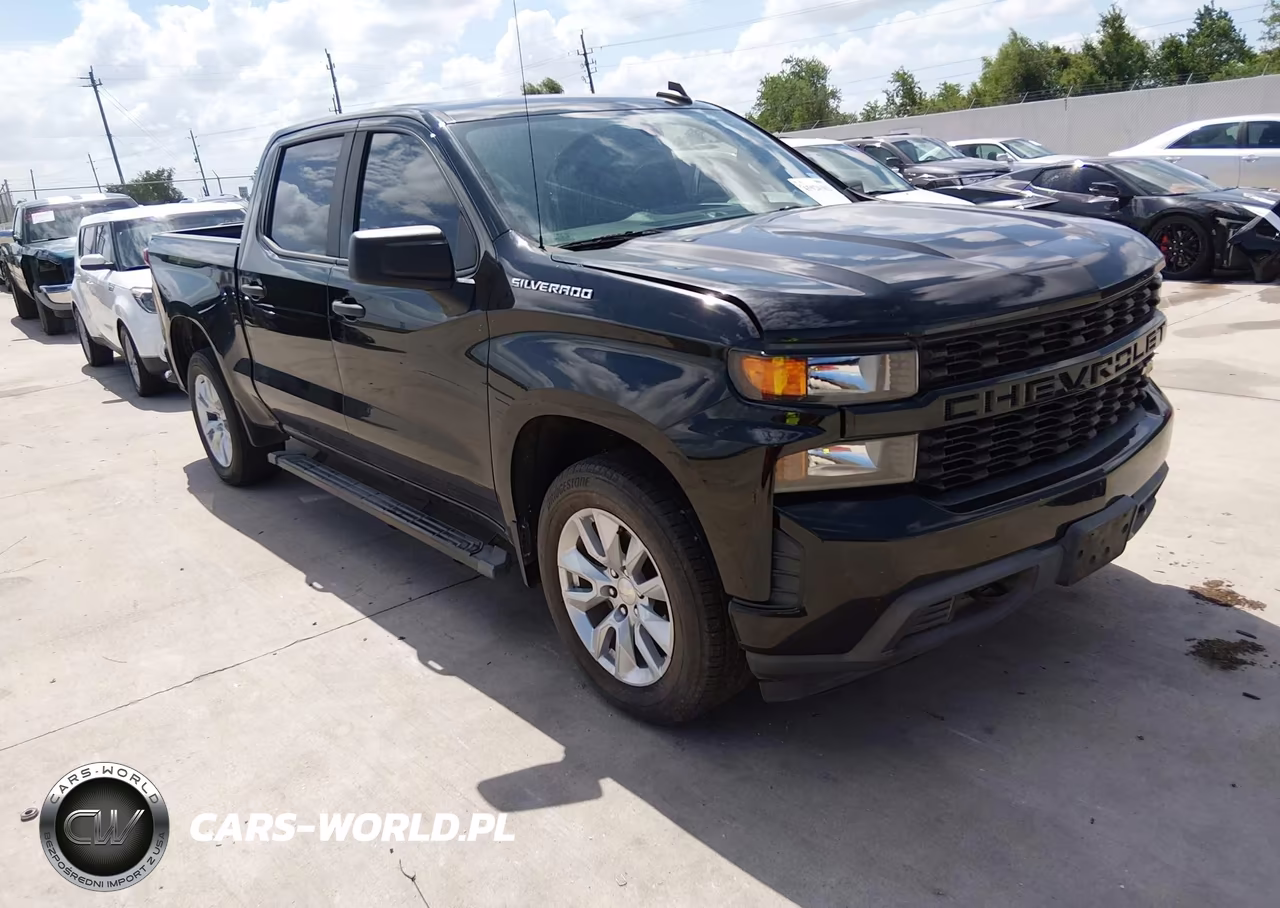 2019 Chevrolet Silverado 1500 Custom VIN:3GCPWBEH1KG195368 - 1