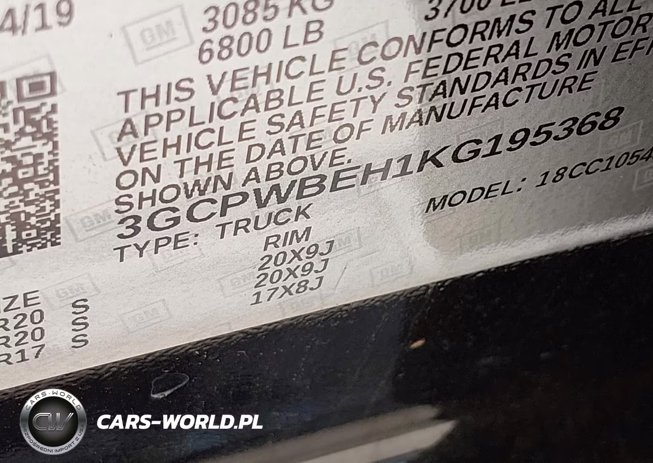 2019 Chevrolet Silverado 1500 Custom VIN:3GCPWBEH1KG195368 - 9