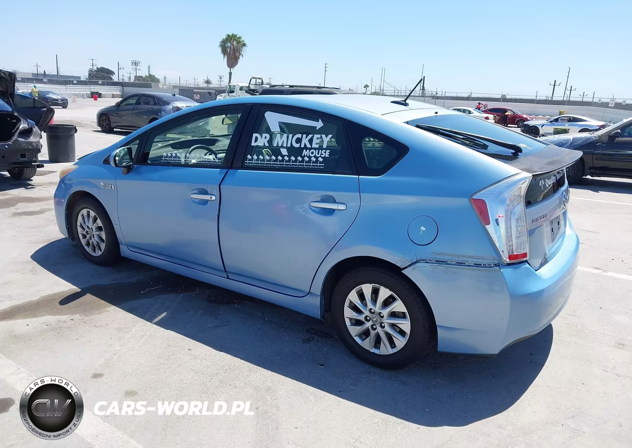 2012 Toyota Prius Plug-In VIN:JTDKN3DP0C3016186 - 3