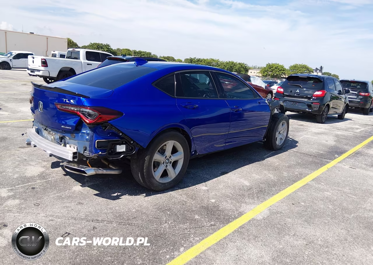2023 Acura Tlx A-Spec Package VIN:19UUB6F51PA005389 - 4