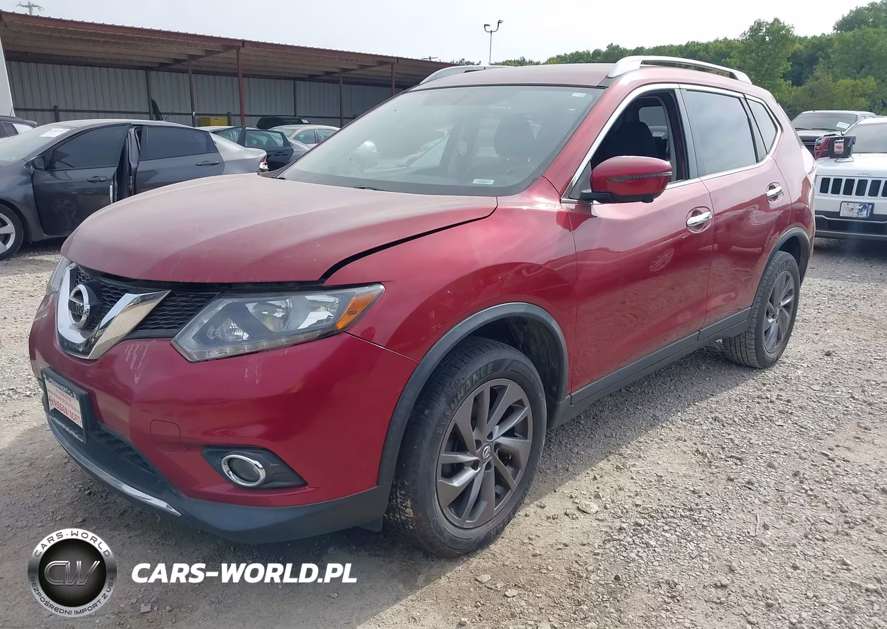 2016 Nissan Rogue Sl VIN:JN8AT2MV4GW154767 - 2