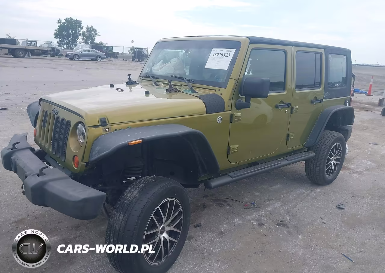 2008 Jeep Wrangler VIN:1J4GA39108L608985 - 2