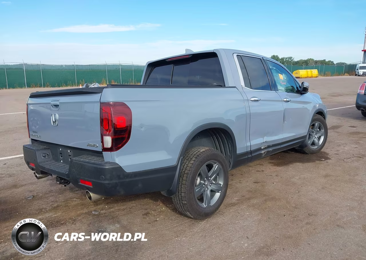 2022 Honda Ridgeline Rtl-E VIN:5FPYK3F72NB035495 - 4