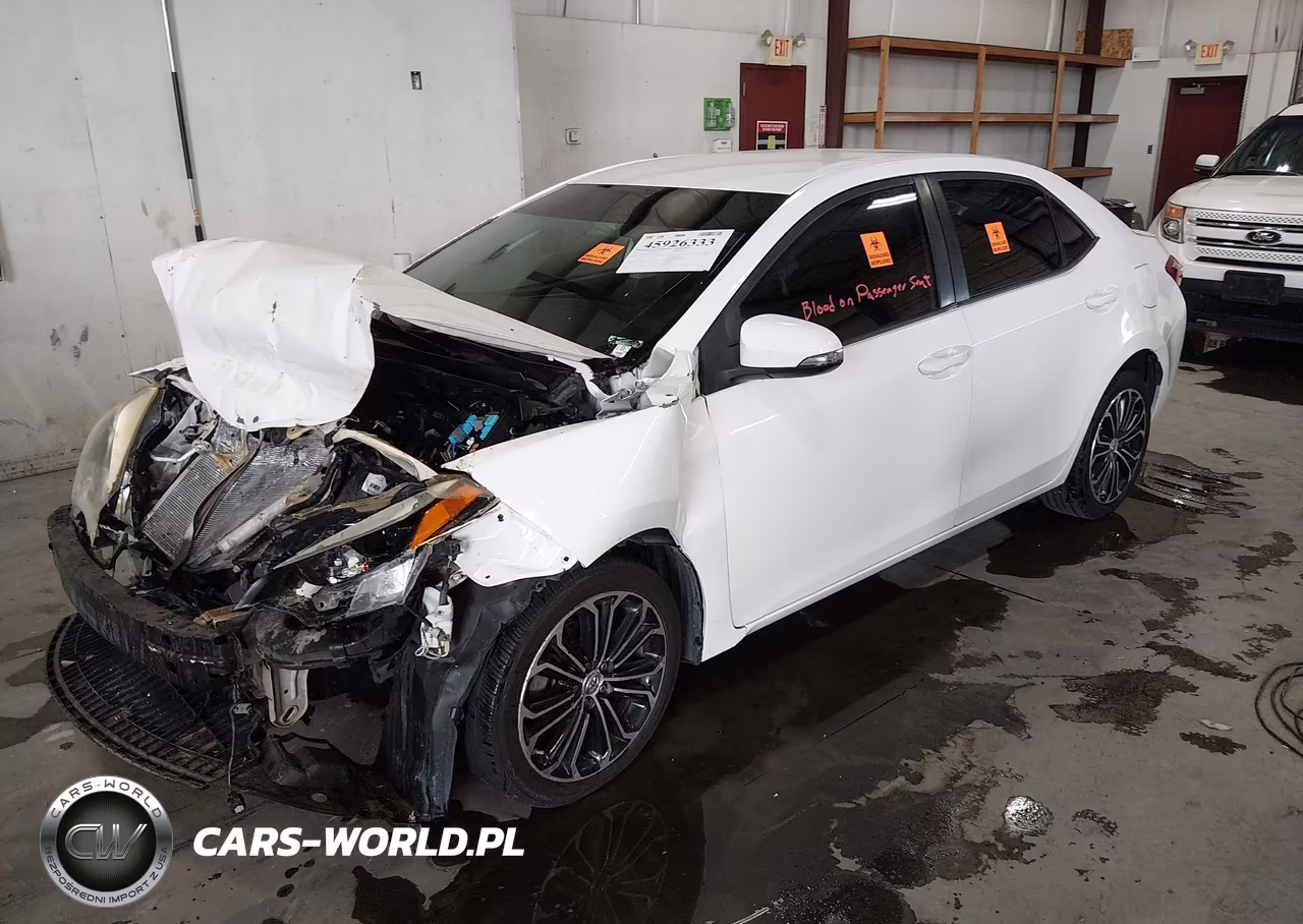 2014 Toyota Corolla S Plus VIN:5YFBURHE2EP011502 - 2