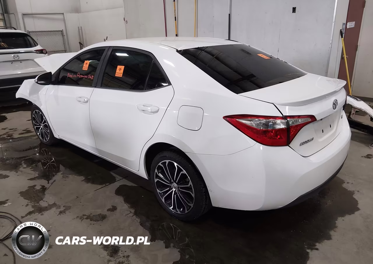 2014 Toyota Corolla S Plus VIN:5YFBURHE2EP011502 - 3
