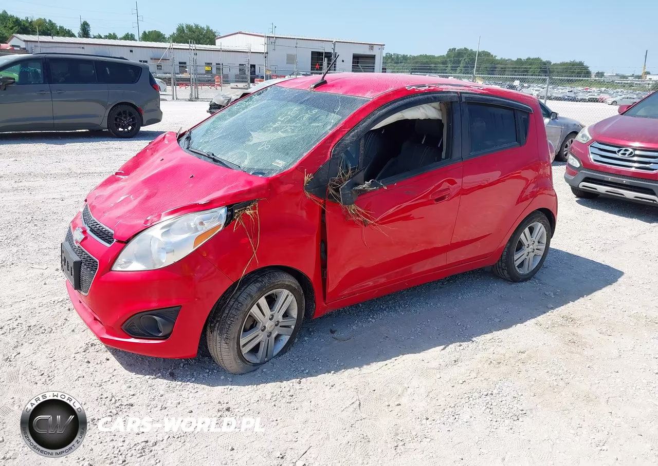 2014 Chevrolet Spark 1Lt Auto VIN:KL8CD6S90EC465487 - 2