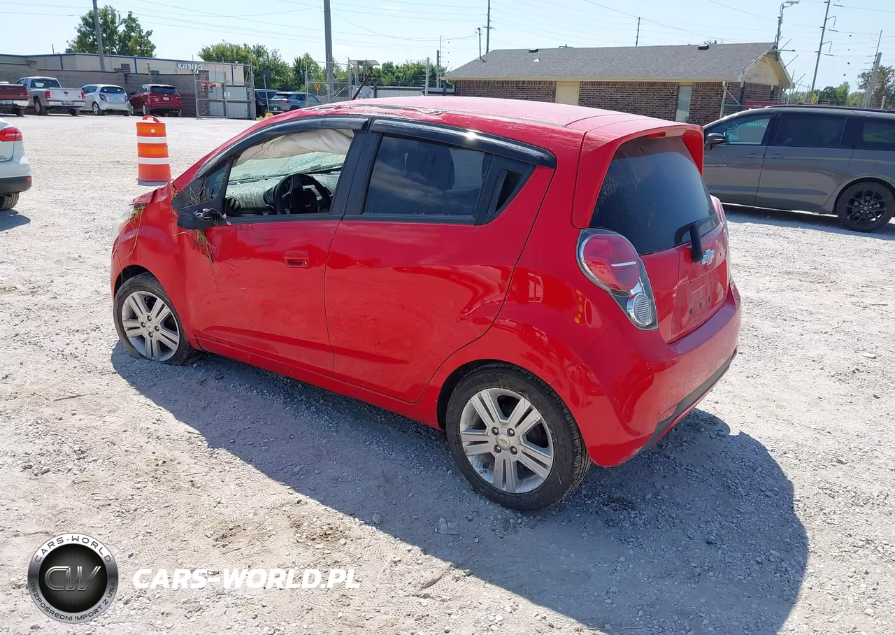2014 Chevrolet Spark 1Lt Auto VIN:KL8CD6S90EC465487 - 3