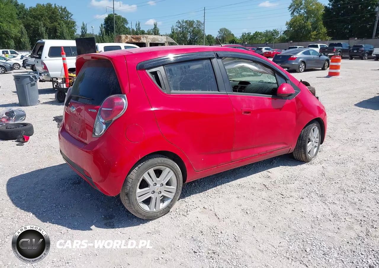 2014 Chevrolet Spark 1Lt Auto VIN:KL8CD6S90EC465487 - 4