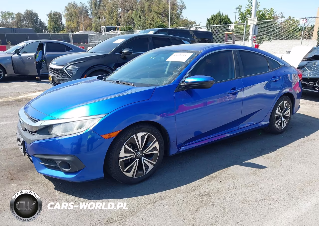 2016 Honda Civic Ex-T VIN:2HGFC1F35GH644822 - 2