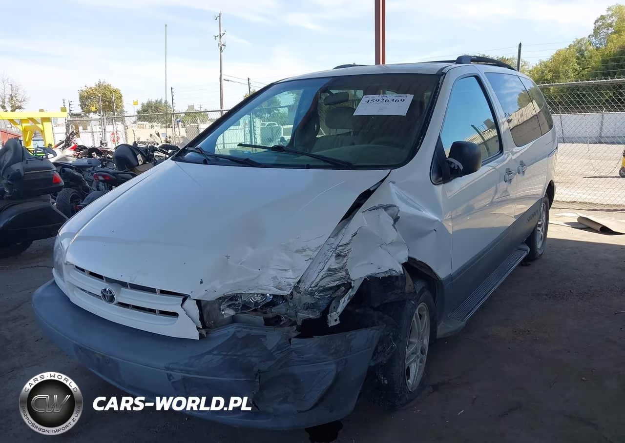 2000 Toyota Sienna Le VIN:4T3ZF13C5YU241755 - 2