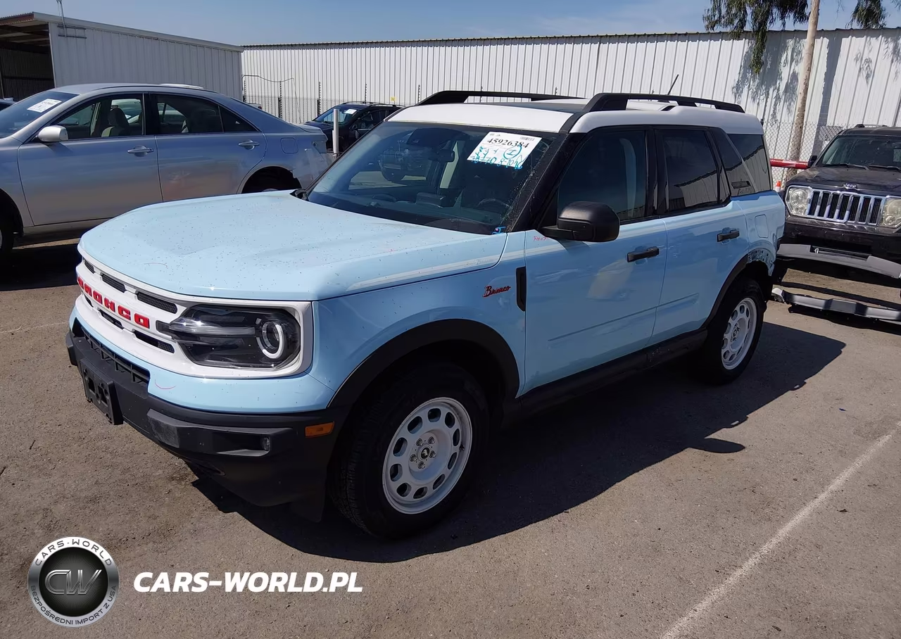 2023 Ford Bronco Sport Heritage VIN:3FMCR9G67PRD02523 - 2