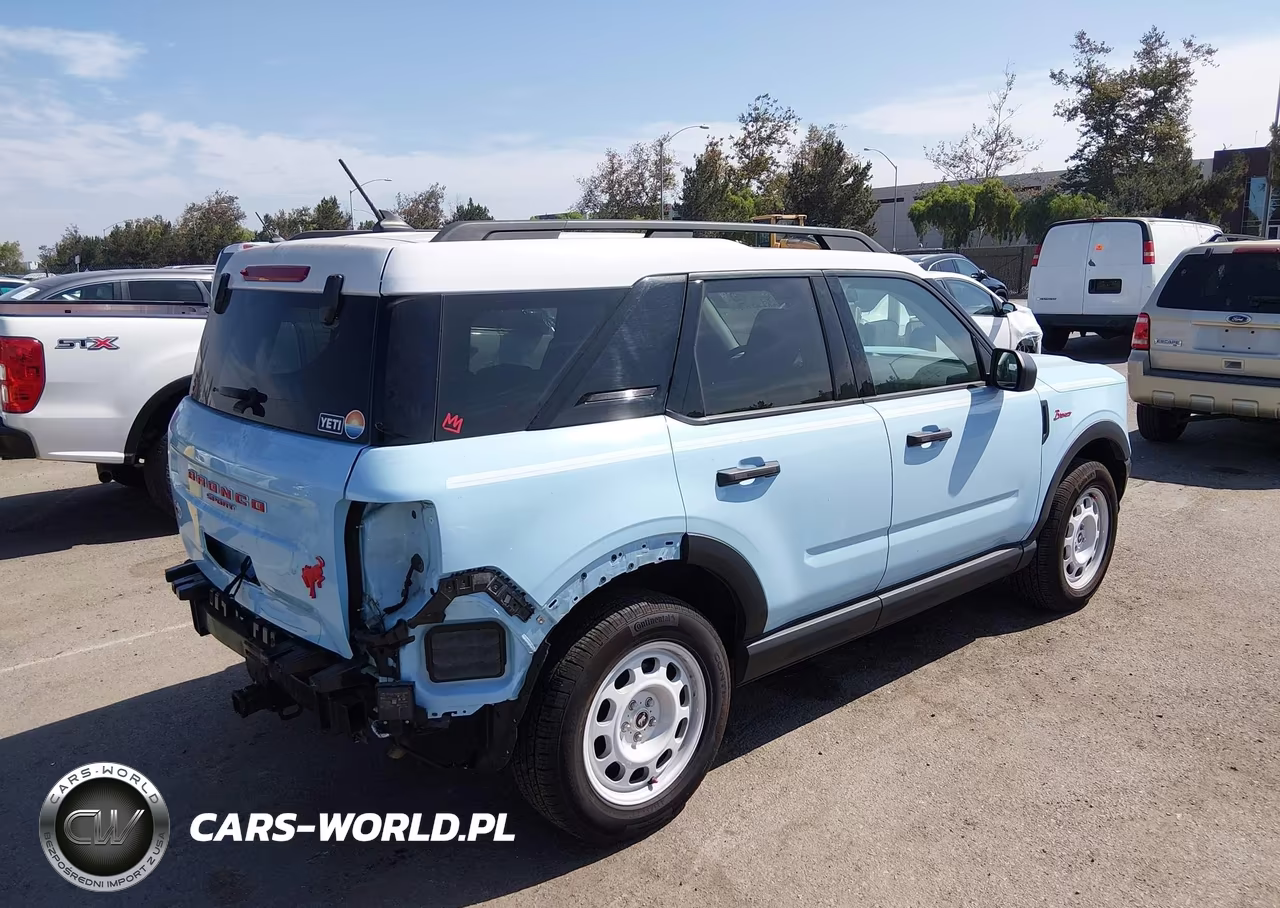 2023 Ford Bronco Sport Heritage VIN:3FMCR9G67PRD02523 - 4